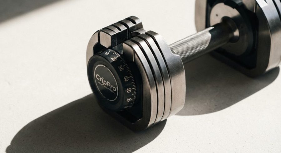 GripPro Adjustable Dumbbell 24kg — alternate view
